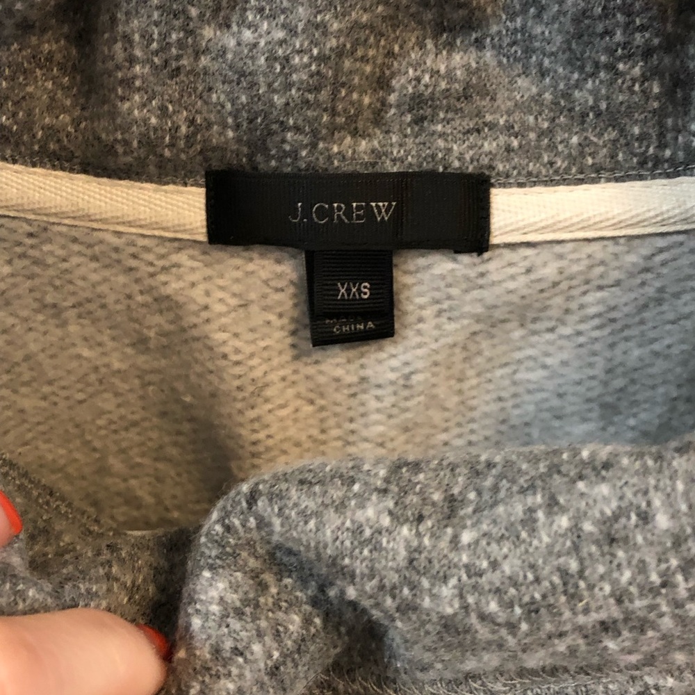 cozy j crew sweatshirt